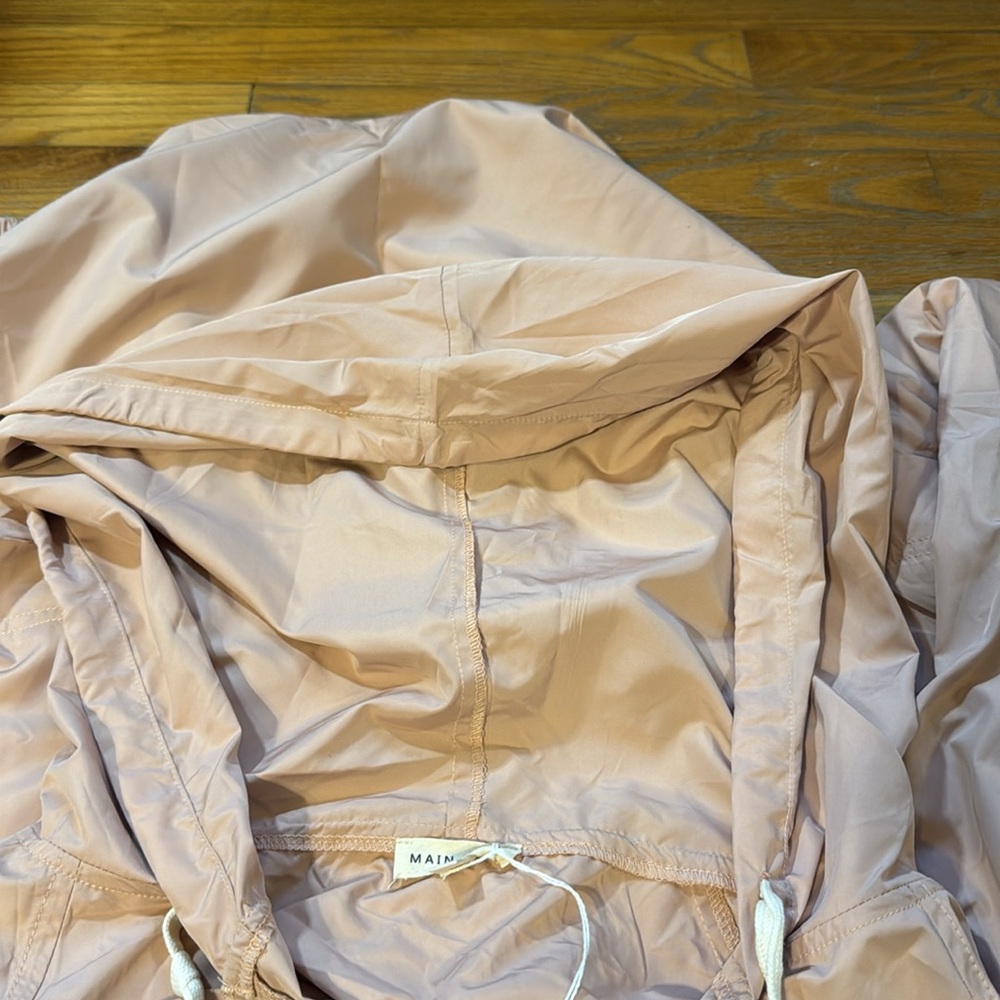 Pink Hooded Windbreaker by Main Strip - Picture 7 of 7